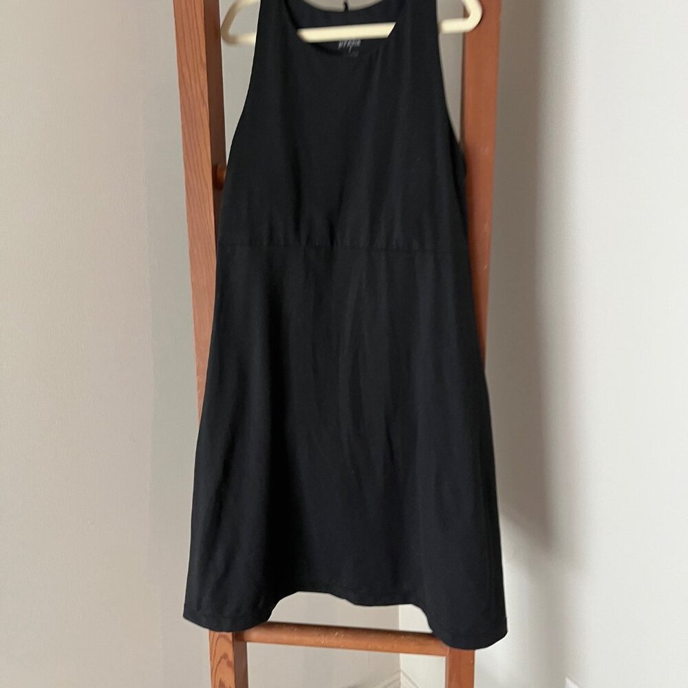 Prana Womens Black Jersey One Piece Dress - Small